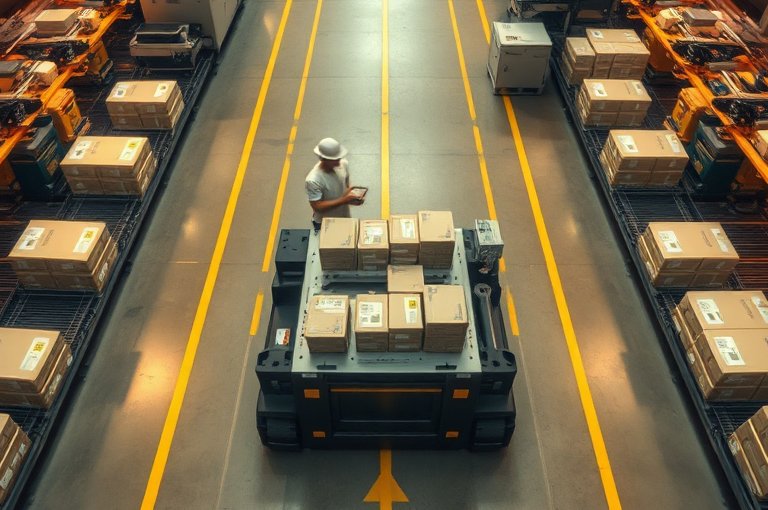 瓶裝水碼垛機(jī)高效節(jié)能助力生產(chǎn)提升